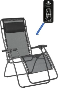 Vervangings Elastiek - Voor Lafuma RSX En RSXA - Zwart -Buiten Kamperen 796x1200