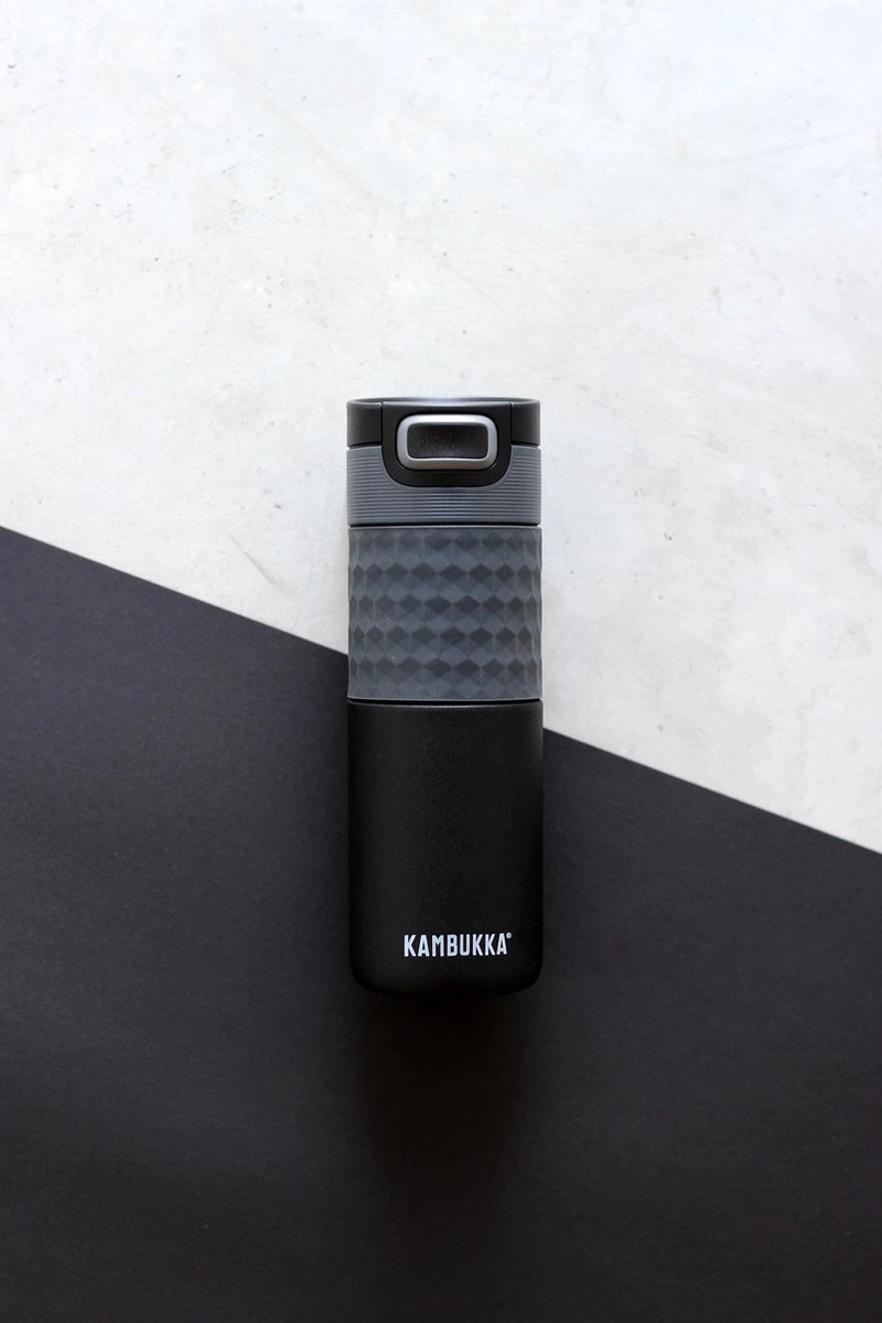 Kambukka Etna Grip Thermosbeker 500 Ml - Makkelijk Reinigen - Lekvrije Koffiebeker - Zwart 9 Kambukka Etna Grip Thermosbeker 500 Ml - Makkelijk Reinigen - Lekvrije Koffiebeker - Zwart - Afbeelding 7