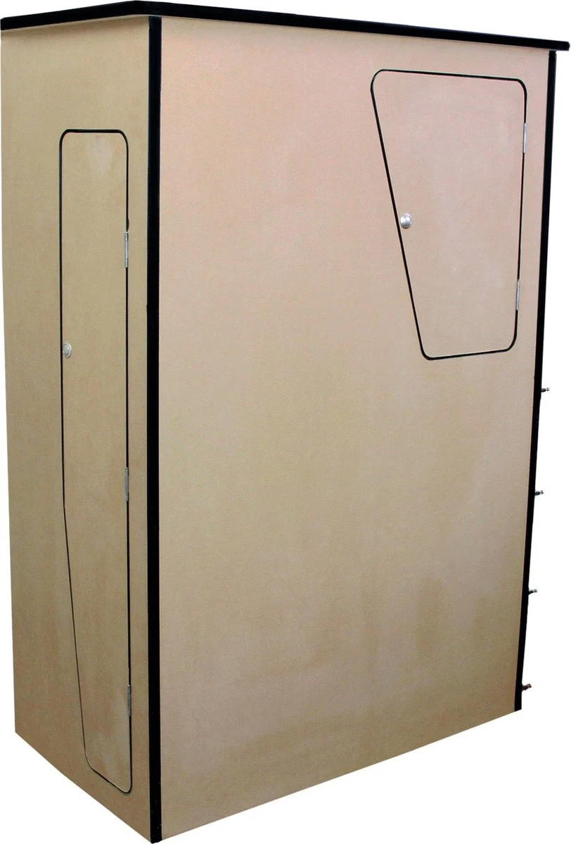 Camper Keuken MDF - Linkerkant EU - Inclusief Kledingstang + Wijnrek - Onbewerkt - Inbouw Kasten Inrichting Kampeerauto Caravan 8 Camper Keuken MDF - Linkerkant EU - Inclusief Kledingstang + Wijnrek - Onbewerkt - Inbouw Kasten Inrichting Kampeerauto Caravan - Afbeelding 6