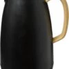 Koffie/thee Thermoskan/isoleerkan RVS 1 Liter Zwart - Isoleerkannen Voor Warme / Koude Dranken -Buiten Kamperen 820x1200