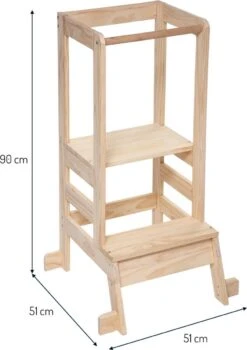 Merkloos Eazy Living Leertoren - Opstapkruk Voor Kinderen Berthe -Buiten Kamperen 846x1200 5