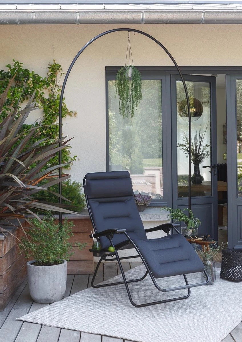 Lafuma RSX Clip Air Comfort - Relaxstoel - Verstelbaar - Inklapbaar - Zero Gravity - Acier 6 Lafuma RSX Clip Air Comfort - Relaxstoel - Verstelbaar - Inklapbaar - Zero Gravity - Acier - Afbeelding 4