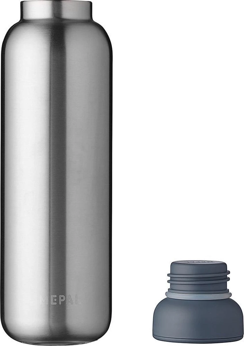 Mepal – Isoleerfles Ellipse 500 Ml – Houdt Je Drankje 12 Uur Warm En 24 Uur Koud – Natural Brushed – Geschikt Voor Bruiswater – Thermosfles – Lekdicht 4 Mepal – Isoleerfles Ellipse 500 Ml – Houdt Je Drankje 12 Uur Warm En 24 Uur Koud – Natural Brushed – Geschikt Voor Bruiswater – Thermosfles – Lekdicht - Afbeelding 2