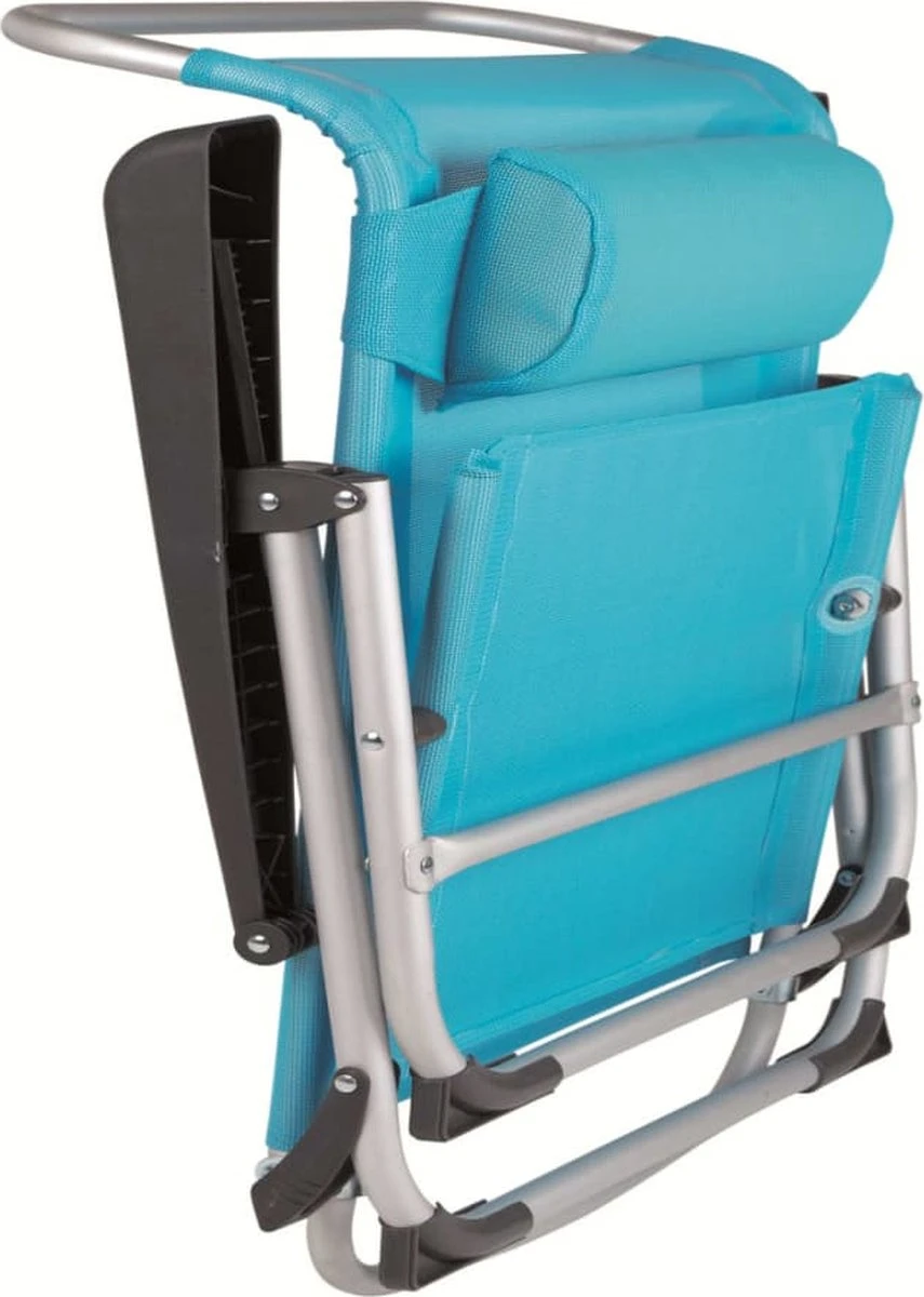 Bo-Camp Strandstoel Saint-tropez - Blauw 4 Bo-Camp Strandstoel Saint-tropez - Blauw - Afbeelding 2