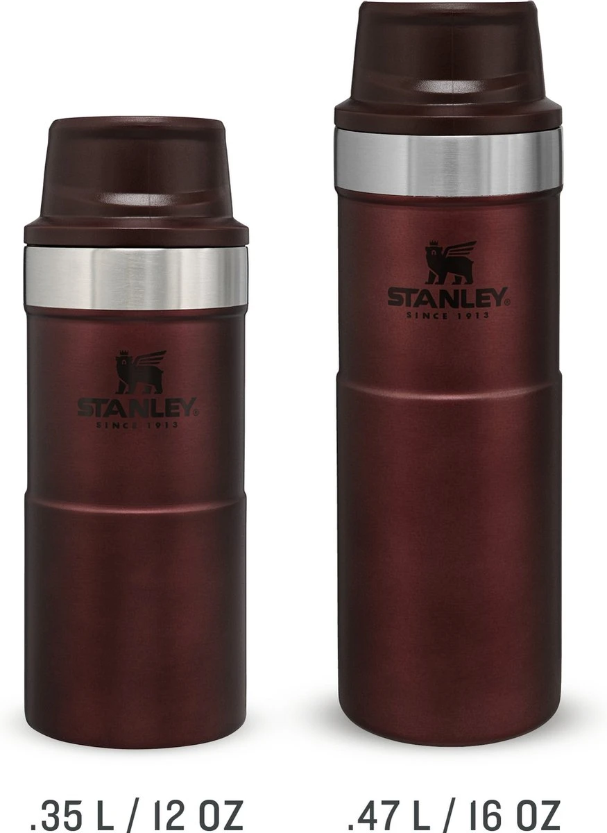Stanley Trigger-Action Travel Mug 0.47L - Thermosfles - Wine 13 Stanley Trigger-Action Travel Mug 0.47L - Thermosfles - Wine - Afbeelding 11