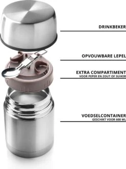 MacGyver Voedselcontainer 600ML - Thermoskan Rvs - Onbreekbaar - 16cm 11 MacGyver Voedselcontainer 600ML - Thermoskan Rvs - Onbreekbaar - 16cm -Buiten Kamperen 894x1200 3