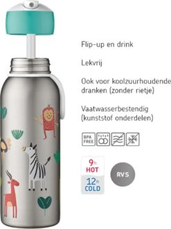 Mepal PAW Patrol - Thermofles - Isoleerfles Flip-up Campus - 350ml – Houdt Tot 9 Uur Warm En Tot 12 Uur Koud – Waterfles Met Rietje – Drinkfles Voor Kinderen 12 Mepal PAW Patrol - Thermofles - Isoleerfles Flip-up Campus - 350ml – Houdt Tot 9 Uur Warm En Tot 12 Uur Koud – Waterfles Met Rietje – Drinkfles Voor Kinderen -Buiten Kamperen 896x1200 4