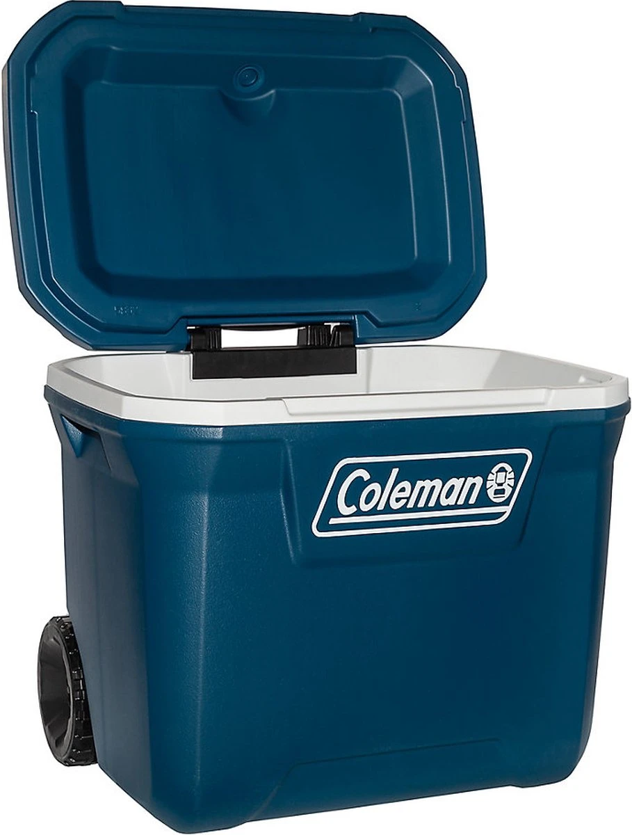 Coleman 50QT Xtreme Koelbox - 47 Liter - Wielen - Blauw 7 Coleman 50QT Xtreme Koelbox - 47 Liter - Wielen - Blauw - Afbeelding 5