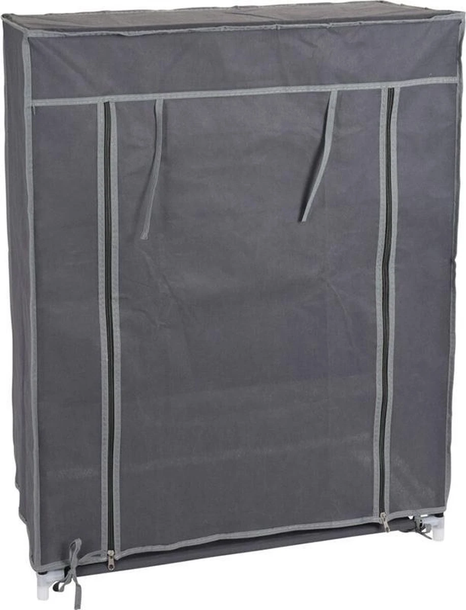 Merkloos GARDEROBE KAST - 3 SCHAPPEN - 60X30X80 CM