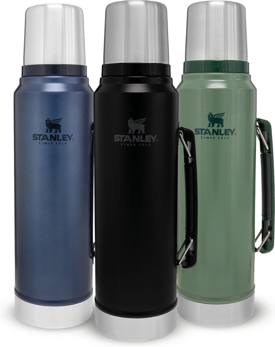Stanley The Legendary Classic Bottle 1,00L - Thermosfles - Matte Black 9 Stanley The Legendary Classic Bottle 1,00L - Thermosfles - Matte Black - Afbeelding 7