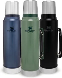 Stanley The Legendary Classic Bottle 1,00L - Thermosfles - Hammertone Green -Buiten Kamperen 953x1200
