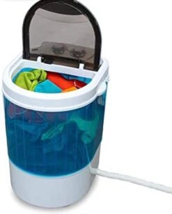 Mini-lader, Wasmachine, Met Centrifuge, Campingwasmachine Tot 3 Kg, Klein En Handig Met Draaggreep [Energieklasse B] -Buiten Kamperen 962x1200 1