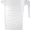 Forte Plastics - Schenkkan Met Deksel - Kunststof - Wit - 1 Liter -Buiten Kamperen 971x1200