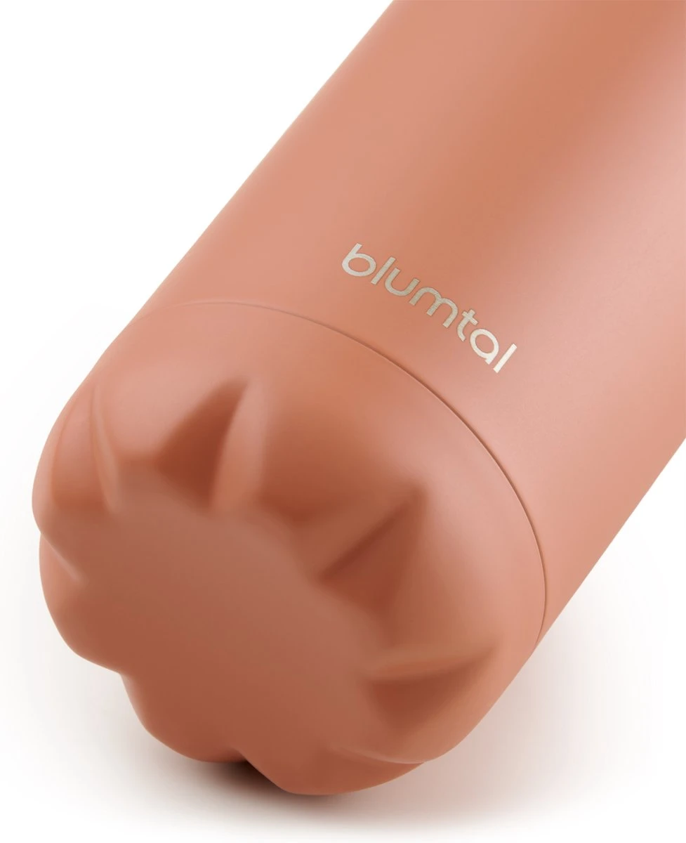 Blumtal Thermosfles - Met Dubbele Wand - Thermosbeker Koffie, Thee En Koele Dranken - Travel Mug - 500ml - Mineral Rood - Rood 4 Blumtal Thermosfles - Met Dubbele Wand - Thermosbeker Koffie, Thee En Koele Dranken - Travel Mug - 500ml - Mineral Rood - Rood - Afbeelding 2